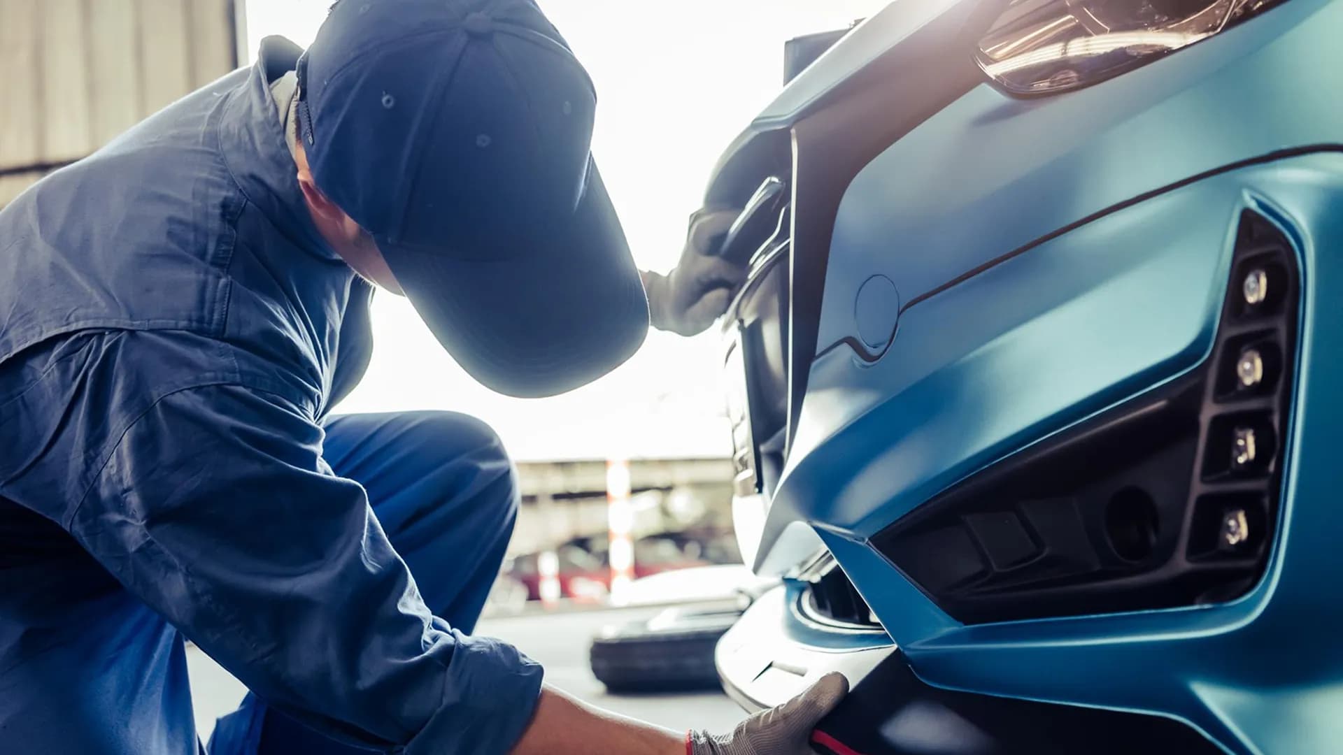 Quality bumper repair at National Body Works