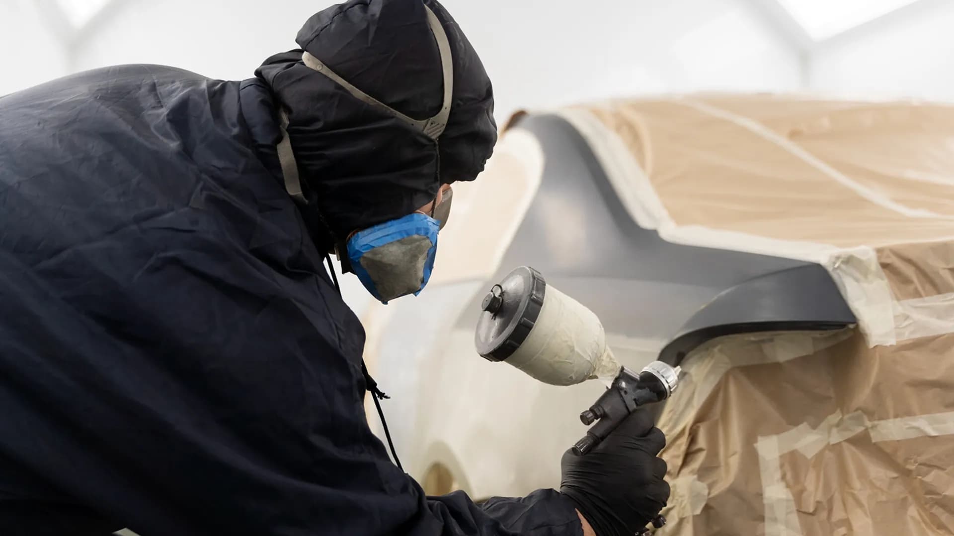 Professional automotive paint finish
